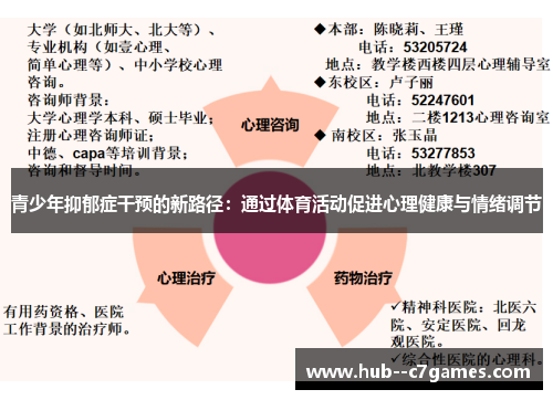 青少年抑郁症干预的新路径：通过体育活动促进心理健康与情绪调节
