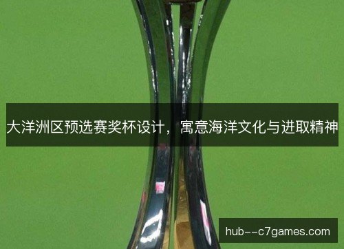 大洋洲区预选赛奖杯设计，寓意海洋文化与进取精神